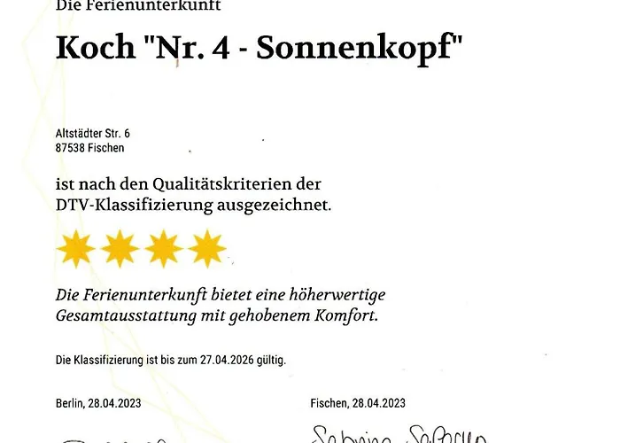 Apartmán Gaestehaus Koch Fischen im Allgaeu